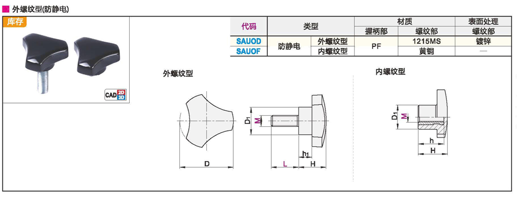三角形把手 防静电材质图