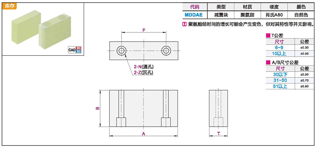 聚氨酯减震块材质图